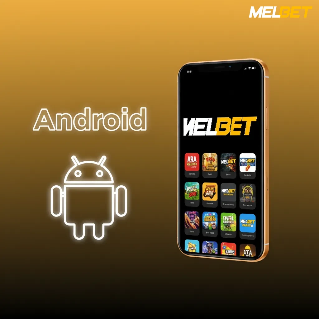 Melbet Android app – APK for mobile betting and casino, Android 7.0+.