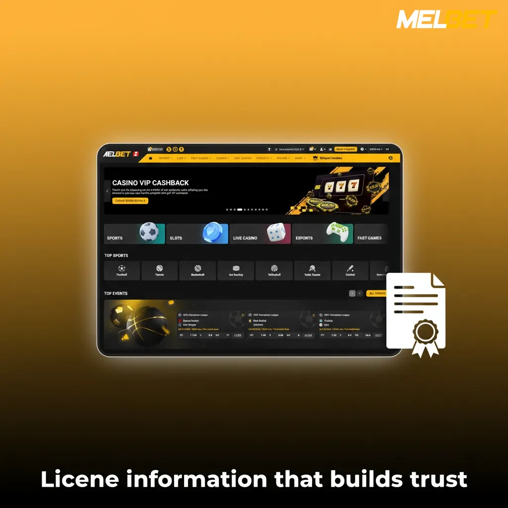Melbet Curaçao licence – secure gaming, KYC, and encrypted payments.