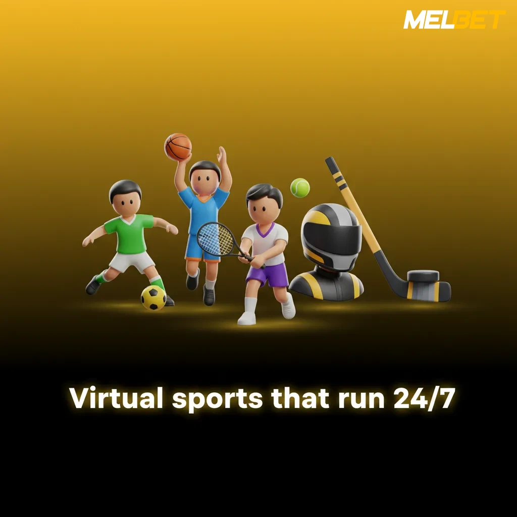 Melbet virtual sports – 24/7 football, horses, greyhounds, basketball; instant results.